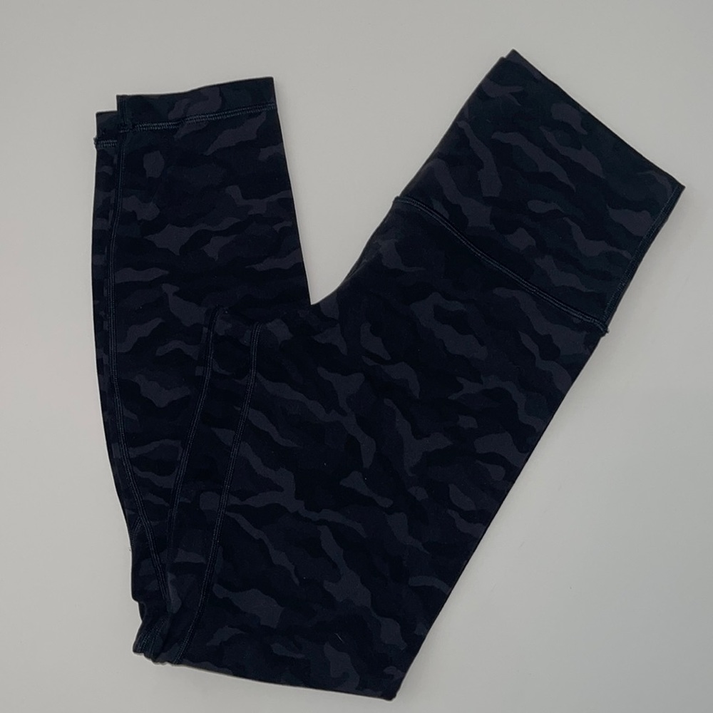 Lululemon Align Camo Deep Coal 25 inch Legging 6